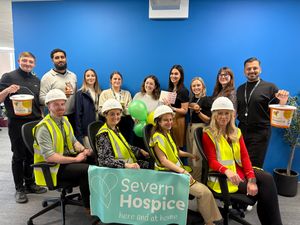The 'Dar-Winners' crew firing up ahead of the Dragon Boat Festival for Severn Hospice.