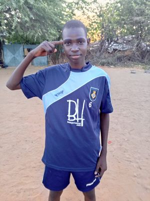 Showing off the new kit after a delivery in Kenya.