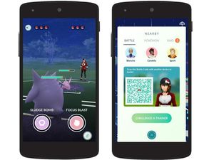 Supporting image for story: Pokemon Go players will be able to challenge others for the first time