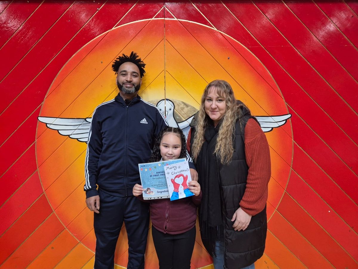 Christmas card competition proves a festive hit with children across West Midlands