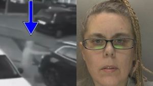 Aimee Betro tried to shoot her target from just feet away outside his home in a cul-de-sac in South Yardley, but her gun jammed.