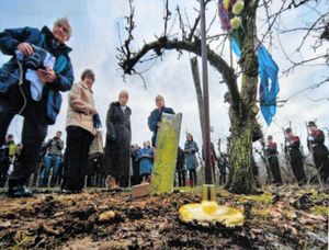 The remembrance service
