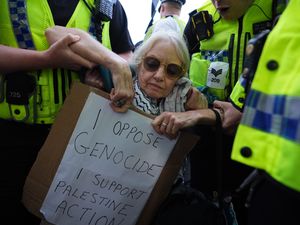 Supporting image for story: Arrest of ‘harmless old ladies’ what outlawed Palestine Action wants – Clarke