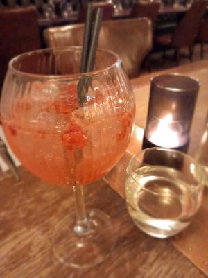 There was a choice of mocktails 