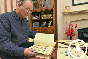 Supporting image for story: Stamp of approval for Telford man's hobby