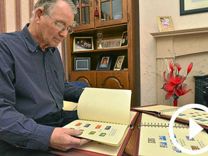 Supporting image for story: Stamp of approval for Telford man's hobby