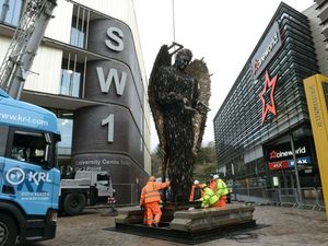 Supporting image for story: Knife angel set to be back on the road later this year