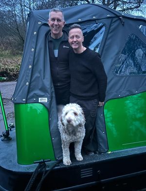 Paul and Anthony from Narrowboat Life Unlocked wished everyone a happy new year as they thanked donors for contributing to the fundraiser.