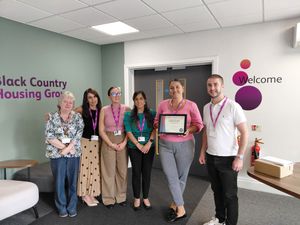 The BCHG team with their partner certificate