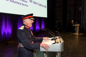The Lord-Lieutenant of the West Midlands John Crabtree said it was terrific to have people like Kevin and Dave being appointed as Deputy Lieutenants. Photo: Dale Martin