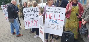 It was the latest protest since the plans were announced