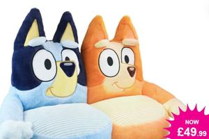 Bluey & Bingo Plush Sofa Chair for £49.99