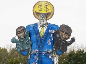 Supporting image for story: Ticketmaster unveiled as Bonfire Night effigy over Oasis tour ‘fiasco’