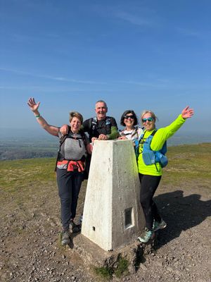 Hundreds of people took part in the Severn Hospice fundraiser.