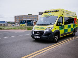 Supporting image for story: Man taken to hospital after minibus and car crash in Oswestry