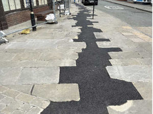 Supporting image for story: MP slams council over 'haphazard' town centre paving that's made street an 'eyesore'