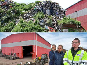 Supporting image for story: Cleared at last: £2 million cost of removing notorious Brierley Hill rubbish heap