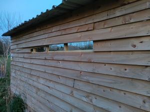 Some of the damage at Hanwood