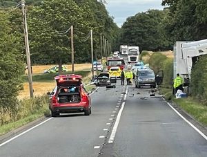 Supporting image for story: Councillor calls for joint action over 'frightening' A41 after latest crash 