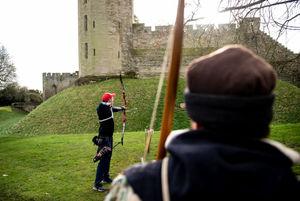 Tom Hall at Warwick Castle