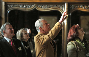 The Prince of Wales visits Wightwick Manor, Wolverhampton.