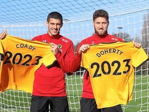 Supporting image for story: Wolves stars Conor Coady and Matt Doherty sign new long-term deals