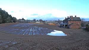 Ellesmere Railway Station in 2018, post demolition. (Joshua Guest/Creative Commons)