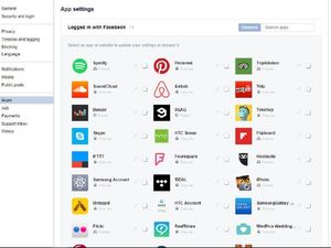 Supporting image for story: Facebook now lets users remove third-party apps in bulk