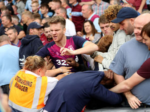 Supporting image for story: Aston Villa fans urged to contact club over goading allegations during Crystal Palace clashes