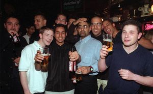 Lads night out at the Elephant and Castle, Ketley, 17.05.1999