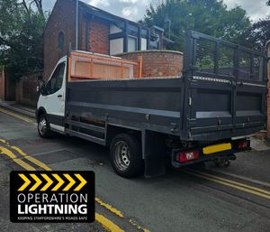 Off the road! Staffordshire Police Traffic cops caught out this lying driver