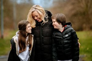 Sarah Thompson from Telford had help with IVF treatment to conceive her twins Francesca and Jack Tidmarsh