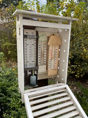 The equipment has been put up in the Withywood garden