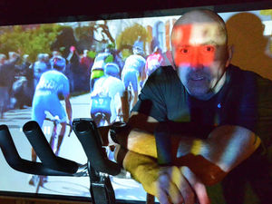 Supporting image for story: The Sufferfest: Ride cycling's grand tours from inside a Shropshire studio