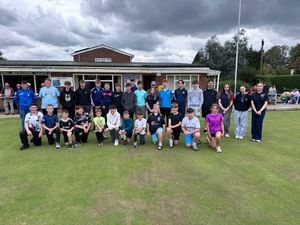 Packing them in - all 32 juniors who took part in the first Trailblazer at Newport
