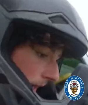 West Midlands Police have released this image of a person they want to speak to following the incident. Photo: West Midlands Police