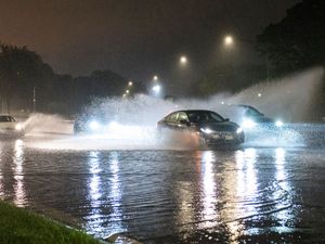 Supporting image for story: Dam fails in Illinois as US states hit by heavy rain and tornadoes