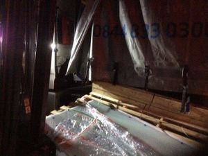 Supporting image for story: Company forced to pay employee £100,000 after depot accident involving glass pallet