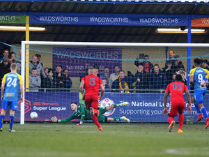 Supporting image for story: AFC Telford goalkeeper Andy Wycherley: 'I can't describe' feeling of heroic spot-kick save
