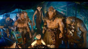 They must be giants - Johnathan plays the Childchewer on the far left