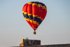 Oswestry's Balloon Festival returned over the weekend. Picture: Graham Mitchell.