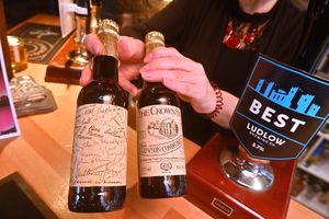 Woods Brewery made a special beer to mark an anniversary of the community buying the pub.