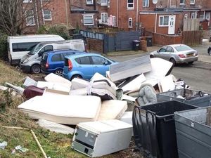 Crestwood Court has been described as the worst fly-tipping location in Oswestry. Picture: Jay Moore