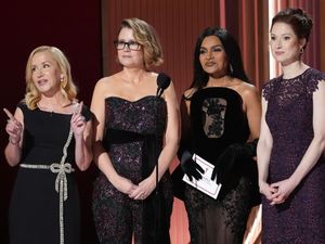 Supporting image for story: Mindy Kaling joins The Office US reunion on stage at the Actor Awards