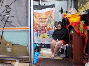 Supporting image for story: Homeless Wolverhampton woman living in disused bus stop for seven months is given weeks to move out