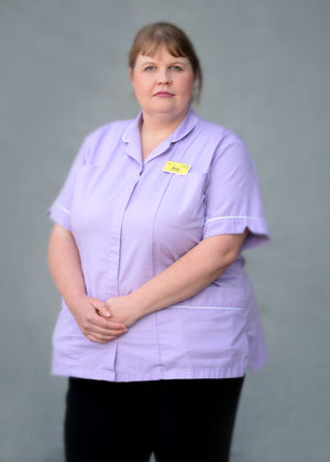 Amy Middle, cleanliness technician