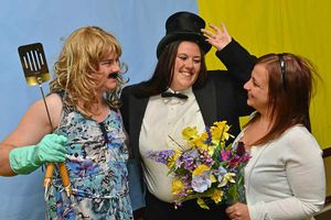 Supporting image for story: West Bromwich players prepare for Party Piece