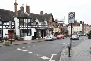 Heavy lorries regularly thread their way through Broseley's High Street