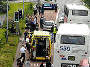 Supporting image for story: Crash causes big traffic delays