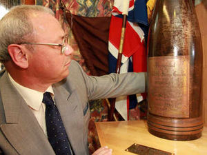 Supporting image for story: 90-year-old war-time shell is returned to Wordsley